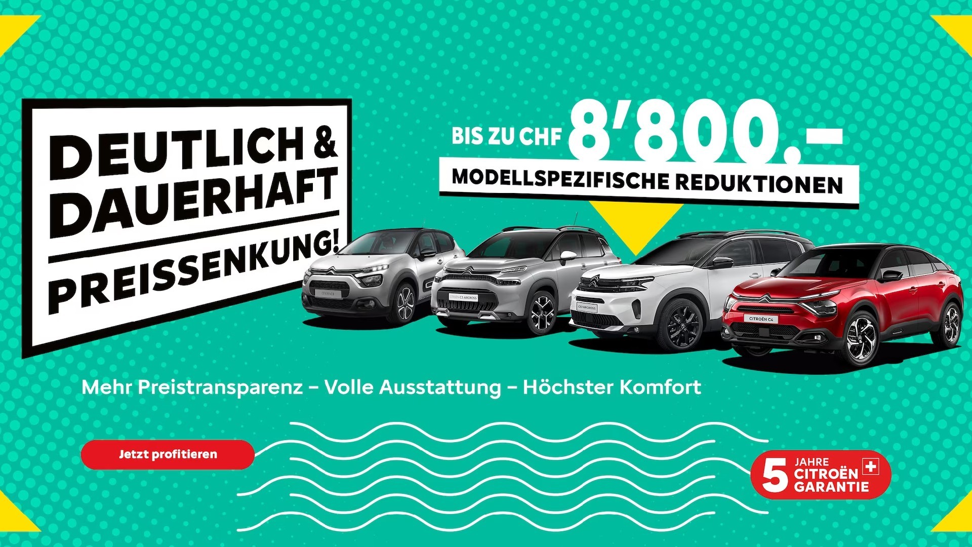 Citroën senkt deutlich & dauerhaft die Preise!